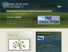 Tablet Screenshot of innovativedatanet.com
